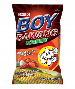 kukurydzy smak czosnkowym z chilli 100g BOY BAWANG