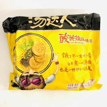 Zupa makaron Tonkotsu kwaśno-pikantne 130g Tang Da Ren
