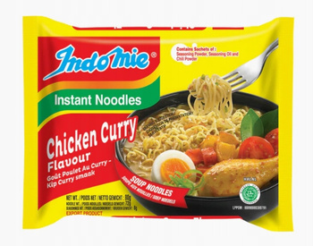Zupa makaron Chicken Curry 80g Indomie