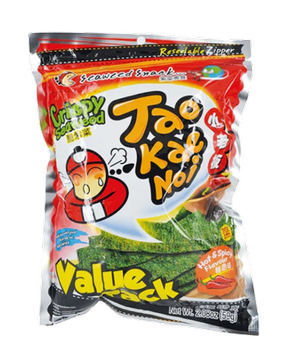chipsy wodorosty chrupiący hot&spicy 59g TAO KAE NOI 