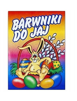Barwnik do Jaj 5 kolorów