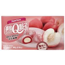 Ciasteczka Mochi smaku Brzoskwiniowym 80g Taiwan Dessert Q