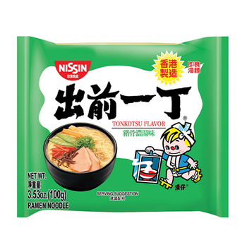 zupa makaron Ramen Damae Tonkotsu 100g NISSIN (HK)