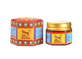 Maść tygrysia czerwony, balsam do mięśni Tiger Menthol 19,4g