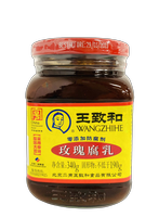 tofu fermentowane w sosie czerwonym 340g WANG ZHI HE