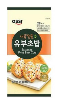TOFU smażony przyprawiony mroż. Inari kieszonki 160g ASSI