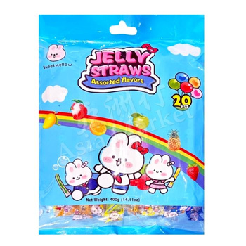 Galaretki Jelly Straws Galaretki 400g TXMM