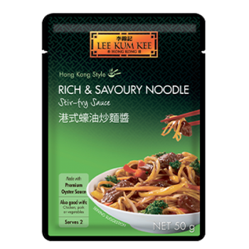 sos do makaronu z sosem sojowym i ostrygowym Rich & Savoury 50g LEE KUM KEE