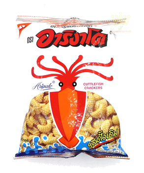 Chrupki z Kalmarów  łagodny 50g ARIGATO