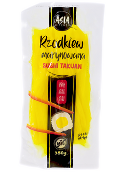 Rzodkiew takuan paski 350g ASIA KITCHEN