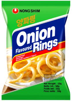 Chrupki cebulowe onion rings 50g NONGSHIM