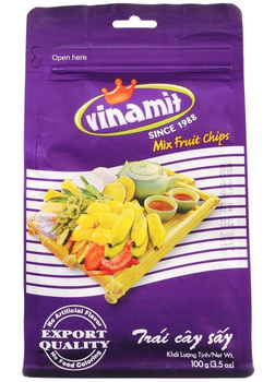 Chipsy z suszone owoce 100g VINAMIT