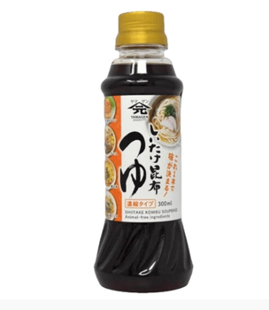 Sos bulionowy Shitake Kombu Tsuyu vegan 300ml YAMAGEN