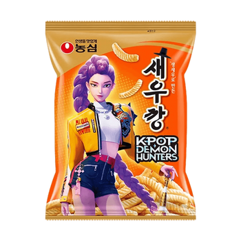 Krakersy krewetkowe łagodny 90g NONGSHIM x KPOP DEMON HUNTERS