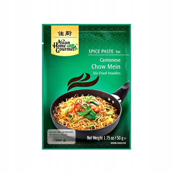 pasta do katońskiego smażonego makaronu chow mein 50g ASIAN HOME GOURMET