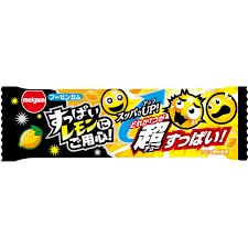 Guma do żucia o smaku cytryna Sour Challenge (3 szt.) 12g MEIJI