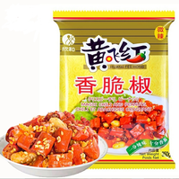 Chrupiący chili z sezamu i orzeszki ostre 350g HUANG FEI HONG