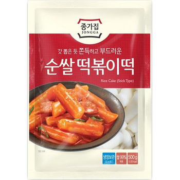 kluski ryżowe Tteokbokki 500g JONGGA