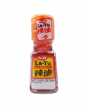 Japoński Olej sezamowy z chili la-yu 33 ml S&B